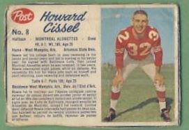 8 Howard Cissel